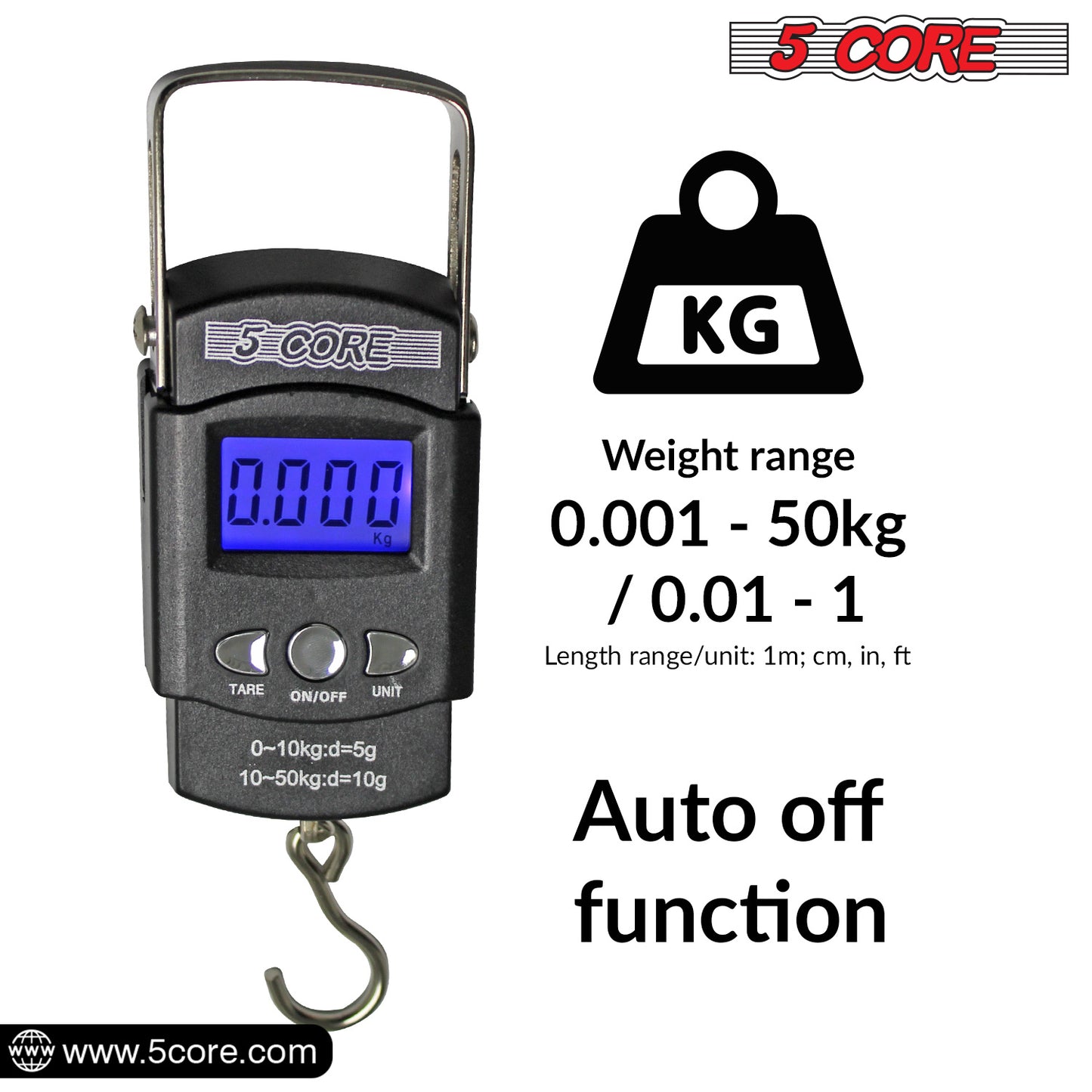 Core Fish Scale - 110 lbs / 50 kg