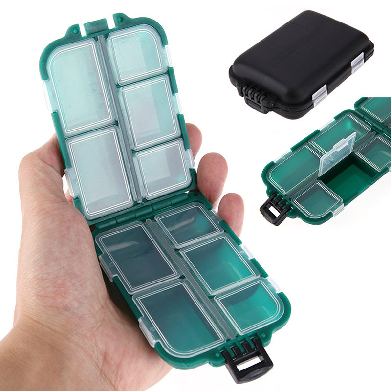 10 Compartment Waterproof Bait Storage Box