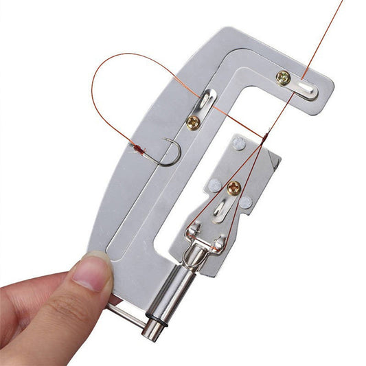 Stainless Steel Fishing Hook Tier - Portable Knot Tying Tool