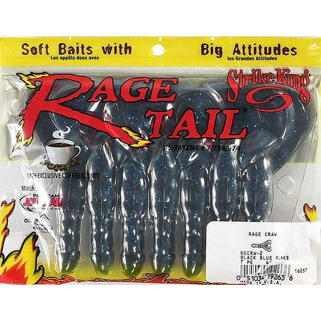 Strike King Rage Craw 4" Soft Bait Lure